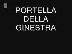 PORTELLA DELLA GINESTRA